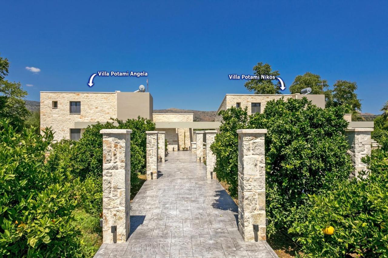 Villa Potami Angela By Villa Plus Stilos Exterior foto
